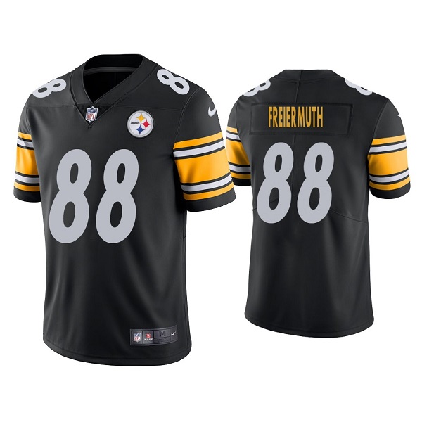 Men's Pittsburgh Steelers #88 Pat Freiermuth Black Vapor Untouchable Limited Stitched Jersey Men's Pittsburgh Steelers #88 Pat Freiermuth Black Vapor Untouchable Limited Stitched Jersey